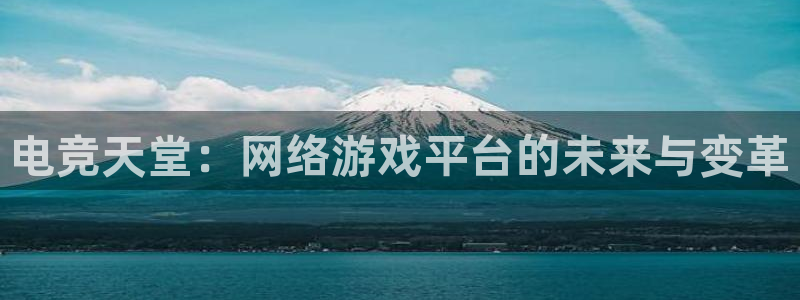沐鸣平台登陆：电竞天堂：网络游戏平台的未来与变革