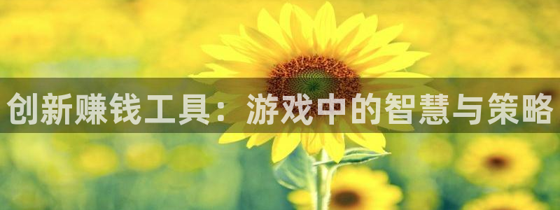 沐鸣怎么注册：创新赚钱工具：游戏中的智慧与策略